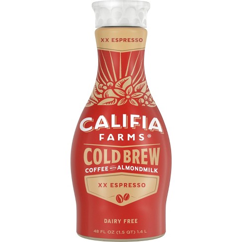 Califia Farms XX Espresso Cold Brew Coffee with Almond Milk - 48 fl oz - image 1 of 2