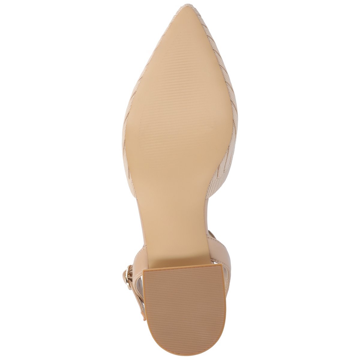 Обувь Journee Collection Medium and Wide Width Women's Ansley Flats Tan 6.5WD — фото 5