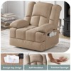 Bencmate Sofas Small Recliner Sofas for Living Room Chair for Adults, Living Room Recliner Adjustable Sofas for Home, Brown,40.1"*38.2"*40.6" - 4 of 4