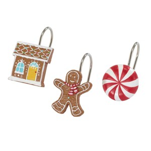 Avanti Linens Sweet Treat Shower Hook Set - 1 of 3