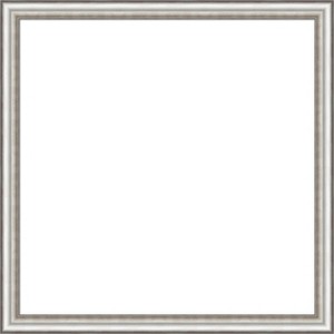 Amanti Art Salon Silver Narrow Framed Dry Erase Magnetic Board - 1 of 4