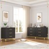 3 Drawer Dresser for Bedroom, White Nightstand for Bedroom with Storage - 3 of 4