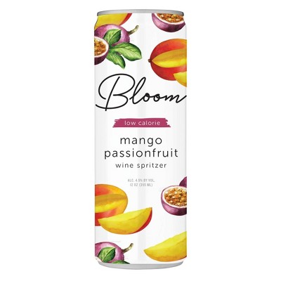 Bloom Mango Passionfruit Wine Spritzer  - 355ml Can