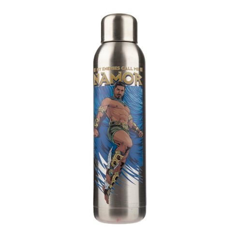 Black Panther: Wakanda Forever Panther Wakanda Logo Stainless Steel Water  Bottle : Target