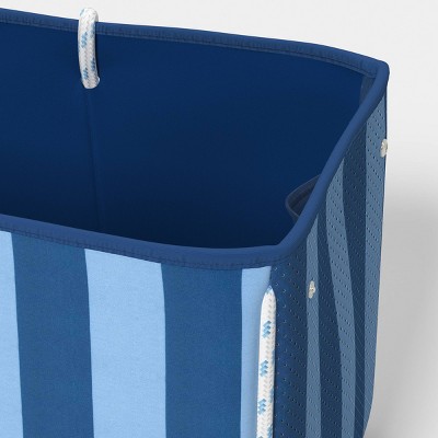 Сумки Sun Squad XL Beach Bag Blue Stripe — фото 4