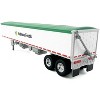 Covered Grain Trailer White with Green Tarp "Nutrena Feeds" 1/87 (HO) Scale Plastic Model Car by HO Logistics - 3 of 4