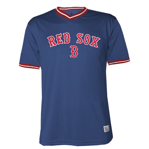 Mlb Boston Red Sox Men's Short Sleeve V-neck Jersey - L : Target