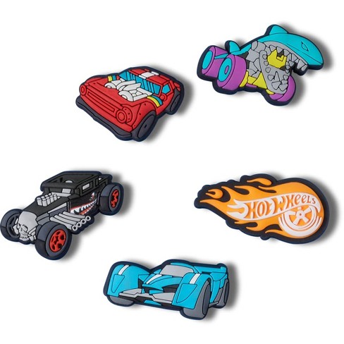 Crocs Jibbitz Kids Hot Wheels Cars Shoe Charms 5pk Target