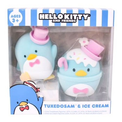 Sanrio Hello Kitty & Friends Tuxedosam & Ice Cream Figurine Set : Target