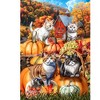 Briarwood Lane Fall Garden Flag 12x18 For Outdoor Pumpkin Patch Cats For Fall Garden Flag Flags For Outside - 3 of 4