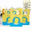 Big Dot of Happiness Ducky Duck - Baby Shower or Birthday Party Favor Boxes - Set of 12 - 3 of 4