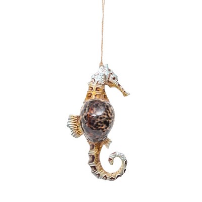 Gallerie II Seahorse Cowry Shell Christmas Xmas Ornament