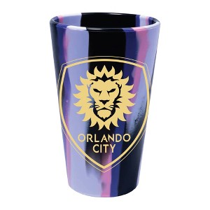 MLS Orlando City SC Silipint Glass - 16oz: Silicone Drinkware, Pint Glass, 1 Piece - 1 of 4