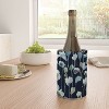 Ninola Design Watery Abstract Flowers Navy Wine Chiller - Deny Designs - 2 of 2