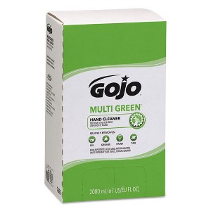 GOJO MULTI GREEN Hand Cleaner Refill, Citrus Scent, 2,000 mL, 4/Carton - 1 of 4