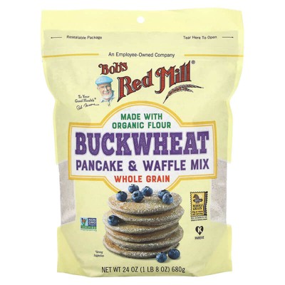 Bob's Red Mill Buckwheat Pancake & Waffle Mix 23 oz Resealable Pouch