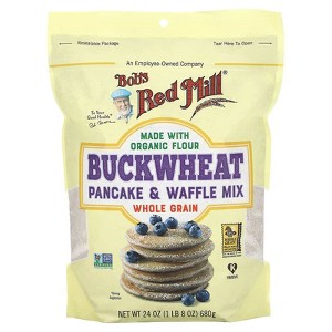 Bob's Red Mill Buckwheat Pancake & Waffle Mix 23 oz Resealable Pouch - 1 of 2