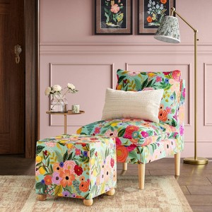 Rifle Paper Co. x Target Ottoman - 1 of 4