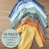 Honest Baby 10-Pack Organic Cotton Long Sleeve Bodysuits - 3 of 4