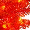 Kurt Adler 6-Foot Pre-Lit Orange Slim Tree - 3 of 4