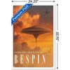 Trends International Star Wars: Bespin - Visit Bespin by Russell Walks 23 Framed Wall Poster Prints - 3 of 4