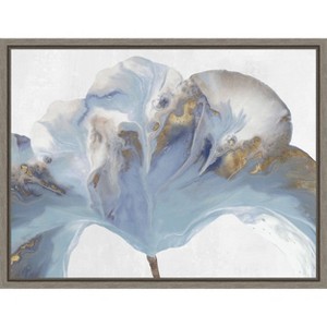 Amanti Art Space Inside I (Grey Flower) by Eva Watts Canvas Wall Art Print Framed 24 x 18-in. - 1 of 4