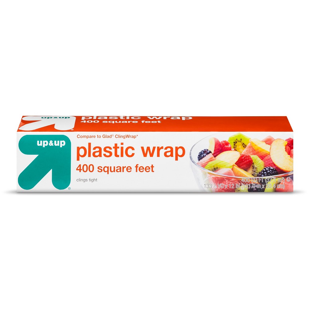 Plastic Wrap 400 sq ft - up & up (Lot of 6)