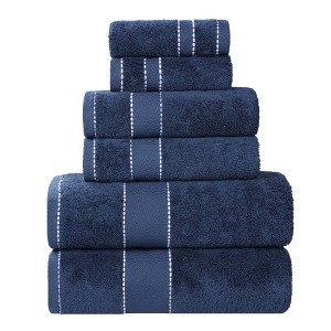Cotton Heavyweight Ultra-Plush Luxury Towel Set by Blue Nile Mills - 1 of 4