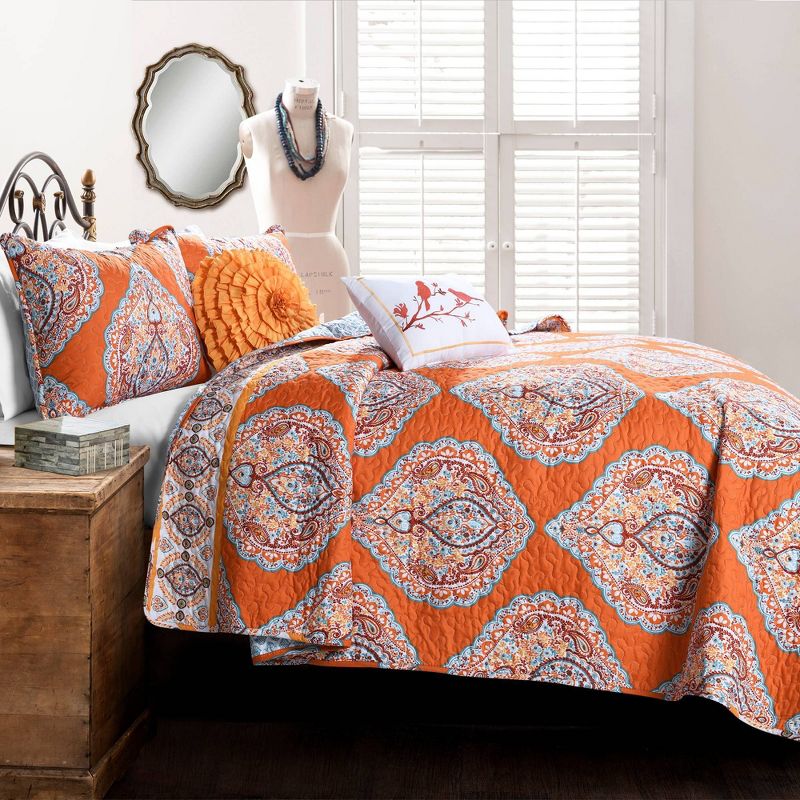 5pc Harley Quilt Set - Lush Décor, 3 of 15