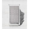 Bacati - Herringbone Gray Muslin 100 percent Cotton Universal Baby US Standard Crib or Toddler Bed Fitted Sheet - 3 of 4