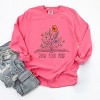 Simply Sage Market Grow Your Mind Floral Garment Dyed Long Sleeve - 3 of 4