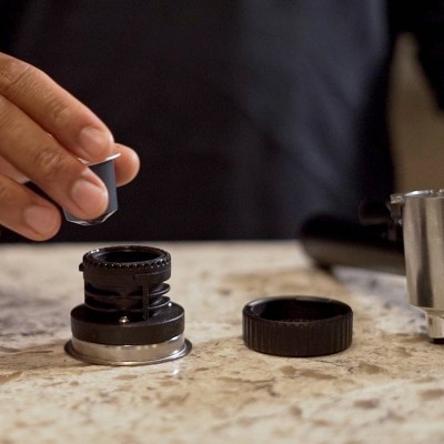 Espressione Stainless Steel 3-in-1 Espresso Maker with Grinder
