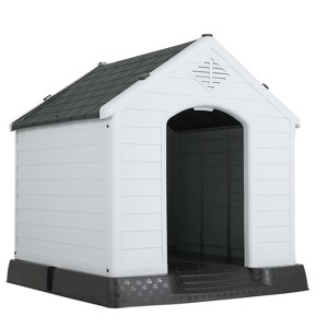 BestMassage Dog House Indoor & Outdoor Kennel with Weatherproof Puppy Shelter Pet Crate - 1 of 4