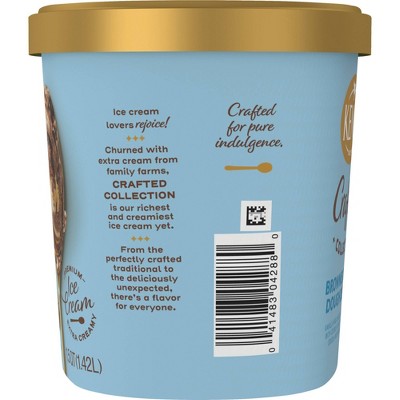 Kemps Crafted Collection Brownie Cookie Dough Delight Ice Cream - 1.5qt