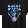 Women's - Disney Villains - Hades Glam Rock Oversized Graphic T-Shirt - 2 of 4