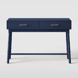 Oslari Painted Console Table Blue - Threshold™