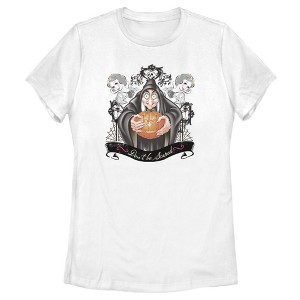 Women's Snow White and the Seven Dwarves Evil Queen Pumpkin T-Shirt - 1 of 4