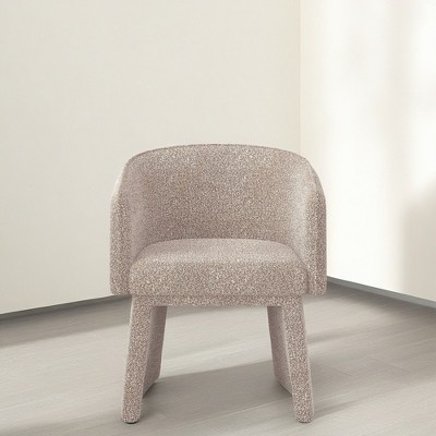 ROOMTEC Accent Arm Chair, Minimalist Style Leisure Backrest Chair, Living Room Barrel Chair, for Bedroom, Office