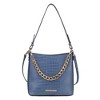 MKF Collection Bizzy Faux Crocodile-Embossed Vegan Leather Women’s Shoulder Bag by Mia K - 2 of 4