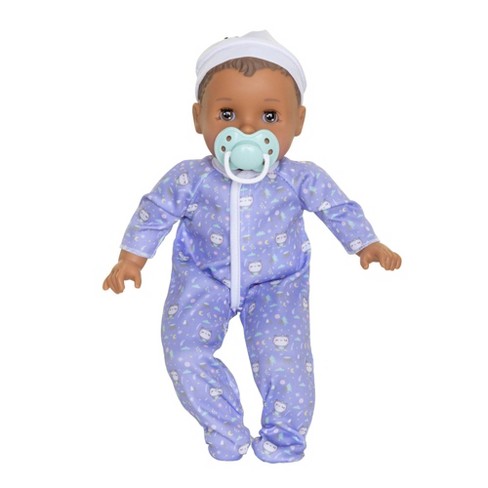 Perfectly Cute 14 Sleepy Time Baby Doll - Brown Hair/brown Eyes : Target