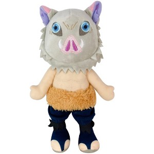 Great Eastern Entertainment Demon Slayer - Hashibira Inosuke Movable Plush 8"H - 1 of 4