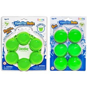 SplatterBallz Reusable Water Balloon Balls Kit with Bucket and Expansion Pack - 1 of 4