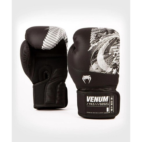 Venum Ykz21 Hook And Loop Boxing Gloves - Black/black : Target