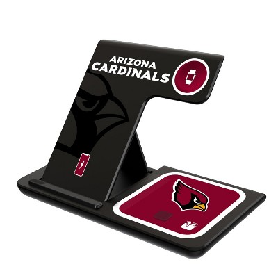 Keyscaper Arizona Cardinals Monocolor Tilt 15-Watt 3 in 1 Charging Station
