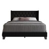 Home Design Homer Tufted Upholstered Panel Bed - 4 of 4