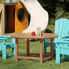 WestinTrends Malibu Kids Outdoor Patio Furniture HDPE 38" Wide Round Dining Table - 2 of 4