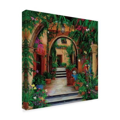 Trademark Fine Art -Betty Lou 'Mexicasa' Canvas Art