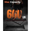 Adjustable Weight Bench for Home Gym, Foldable Workout Bench with 5 Backrests, 660LBS Stable Incline Decline Bench for Full Body Workout - 4 of 4