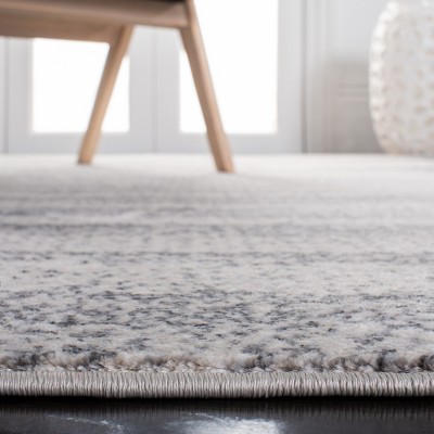 Carnegie Elegance Hand-Knotted Gray Area Rug - 5'1" x 7'6"