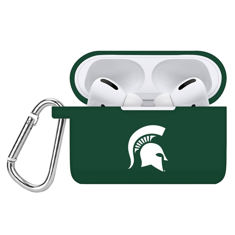 Photos - Portable Audio Accessories NCAA Michigan State Spartans Apple AirPods Pro Compatible Silicone Battery